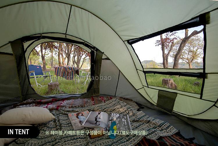 Cheap Goat Tents Pop Up Fully Automatic 5 6 Person 3 Season FPR Rod Cycling Fishing Beach Tent Hiking Car Outdoor Camping Relief Tent Tents 